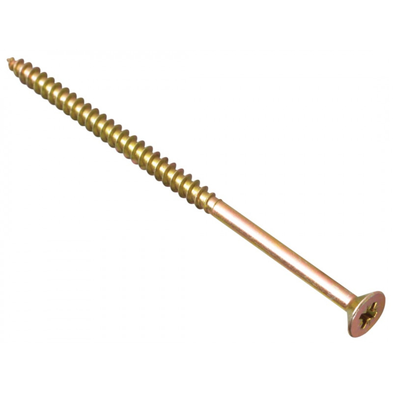 Multi-Purpose Pozi Compatible Screw CSK ST ZYP 6.0 x 150mm Box 100 Multi-Purpose Pozi Compatible Screw CSK ST ZYP 6.0 x 150mm Box 100