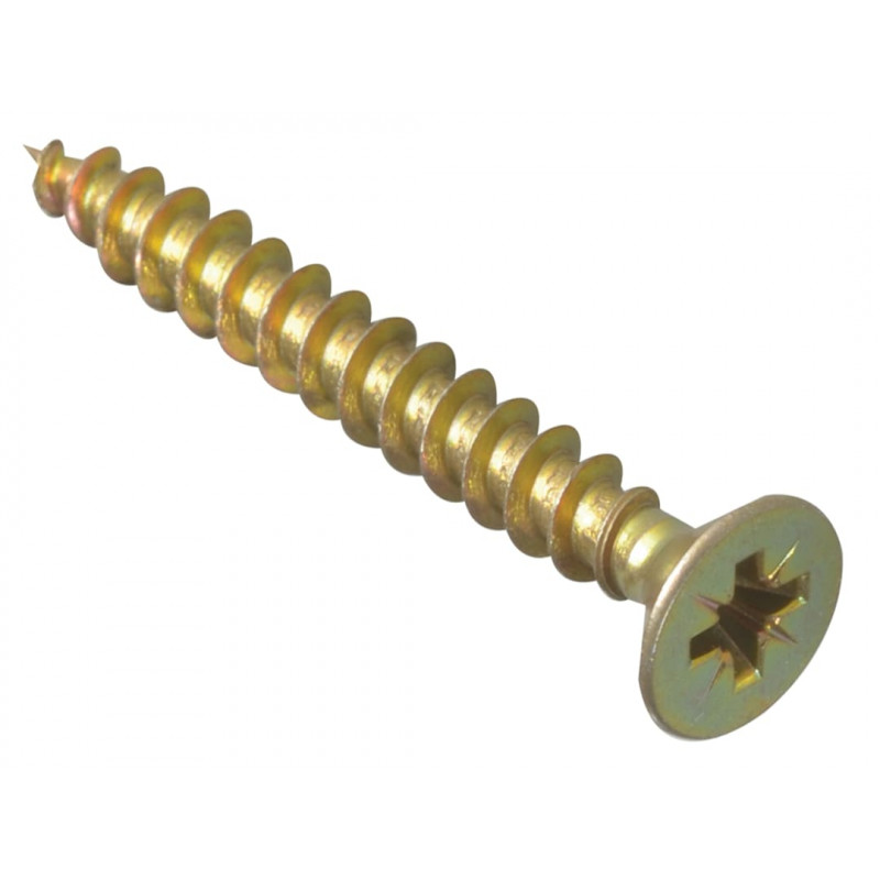 Multi-Purpose Pozi Compatible Screw CSK ST ZYP 6.0 x 40mm Box 200 Multi-Purpose Pozi Compatible Screw CSK ST ZYP 6.0 x 40mm Box 200