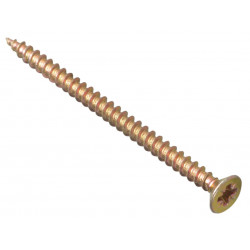 Multi-Purpose Pozi Compatible Screw CSK ST ZYP 6.0 x 80mm Box 100