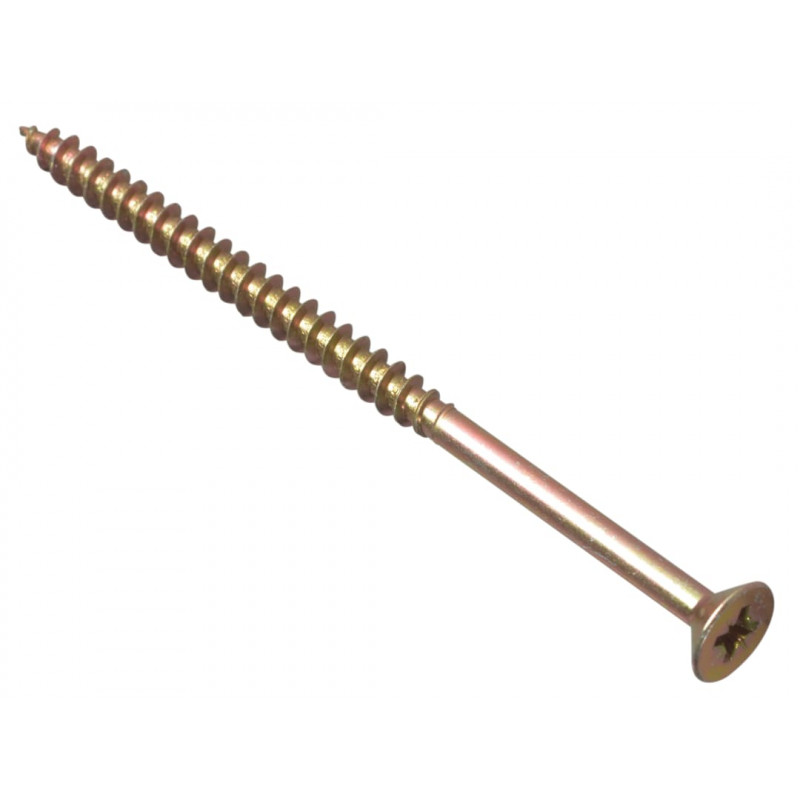 Multi-Purpose Pozi Compatible Screw CSK ST ZYP 6.0 x 90mm Box 100 Multi-Purpose Pozi Compatible Screw CSK ST ZYP 6.0 x 90mm Box 100