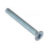 Machine Screw Pozi Compatible CSK ZP M6 x 40mm Bag 25