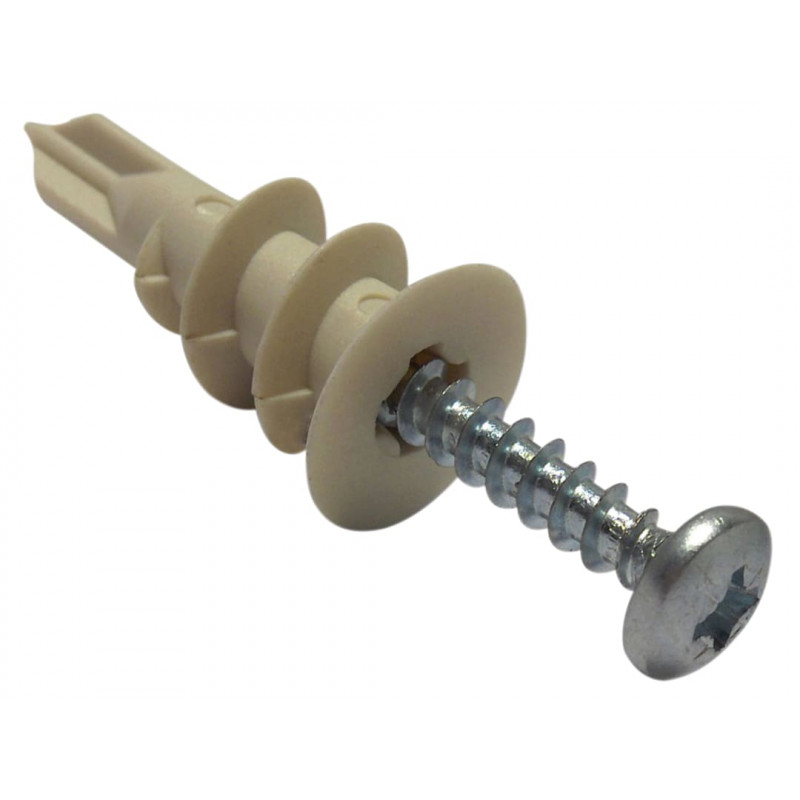 Cavity Wall Nylon Speed Plug 4.5 x 35mm Box 100 Cavity Wall Nylon Speed Plug 4.5 x 35mm Box 100