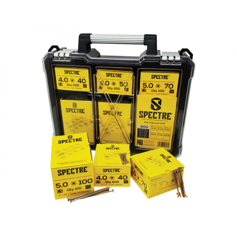 Spectre™ Site Organiser 900 Piece Spectre™ Site Organiser 900 Piece