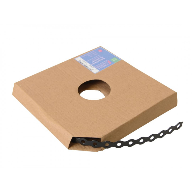 Black Plastic Coated Pre-Galvanised Band 17mm x 0.8 x 10m Box 1 Black Plastic Coated Pre-Galvanised Band 17mm x 0.8 x 10m Box 1