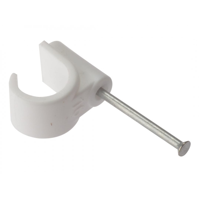 Pipe Clip with Masonry Nail 16mm Box 100 Pipe Clip with Masonry Nail 16mm Box 100
