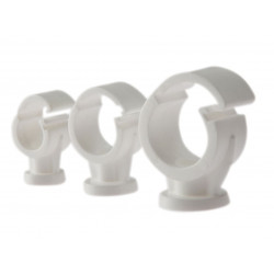 Pipe Clip Single Cliplock 22mm Box 100