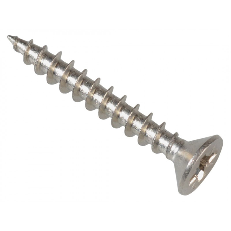 Multi-Purpose Pozi Compatible Screw CSK ST S/Steel 3.5 x 25mm Box 200 Multi-Purpose Pozi Compatible Screw CSK ST S/Steel 3.5 x 25mm Box 200