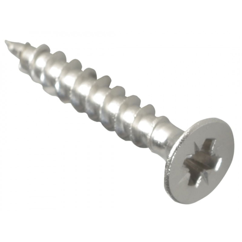 Multi-Purpose Pozi Compatible Screw CSK ST S/Steel 4.0 x 25mm Box 200 Multi-Purpose Pozi Compatible Screw CSK ST S/Steel 4.0 x 25mm Box 200