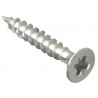 Multi-Purpose Pozi Compatible Screw CSK ST S/Steel 4.0 x 25mm Box 200