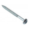 General Purpose Pozi Compatible Screw Round Head TT ZP 1in x 10 Box 200