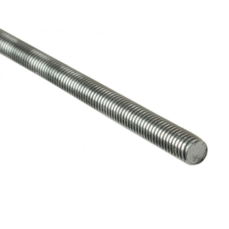 Threaded Rod Stainless Steel M6 x 1m Single Threaded Rod Stainless Steel M6 x 1m Single