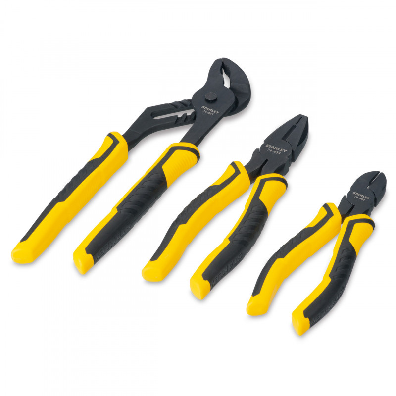 Stanley STHT0-74471 Dynagrip Plier Set (3 Piece) Stanley STHT0-74471 Dynagrip Plier Set (3 Piece)