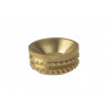 Screw Cup Sockets Solid Brass Polished No. 8 Bag 100