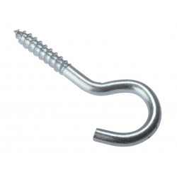 Screw Hook ZP 80 x 12Ga Bag 10
