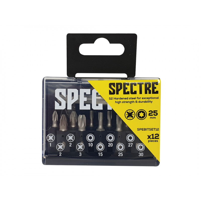 Spectre™ Bit Set, 12 Piece Spectre™ Bit Set, 12 Piece