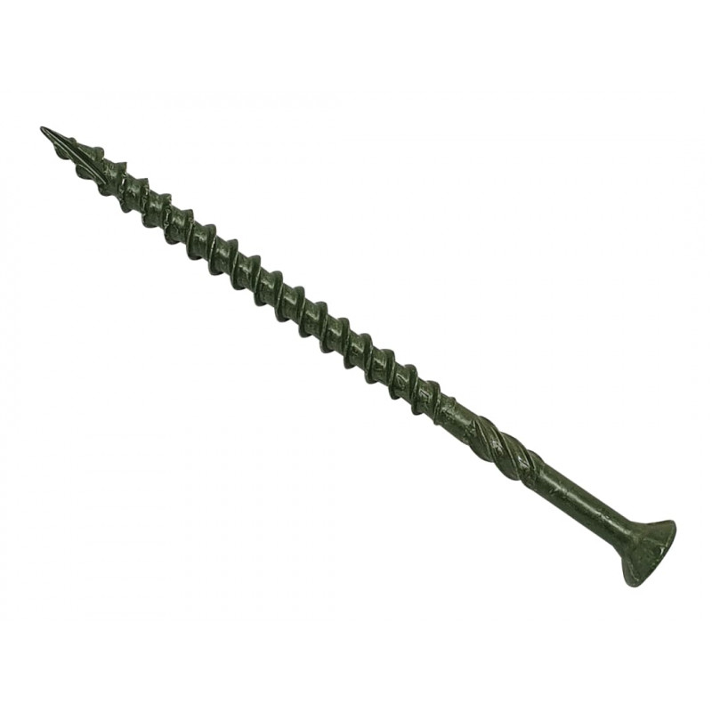 Spectre™ Advanced Deck PZ Compatible Screw CSK Green 5.0 x 100mm Box 100 Spectre™ Advanced Deck PZ Compatible Screw CSK Green 5.0 x 100mm Box 100