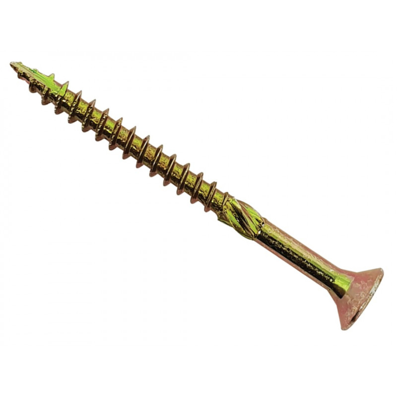 Spectre™ PZ Compatible Wood Screw CSK ZYP 5.0 x 50mm Box 500 Spectre™ PZ Compatible Wood Screw CSK ZYP 5.0 x 50mm Box 500