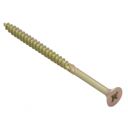 Spectre™ PZ Compatible Wood Screw CSK ZYP 5.0 x 80mm Box 100