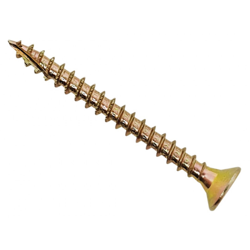 Spectre™ PZ Compatible Wood Screw CSK ZYP 6.0 x 40mm Box 200 Spectre™ PZ Compatible Wood Screw CSK ZYP 6.0 x 40mm Box 200