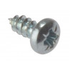 Self-Tapping Screw Pozi Compatible Pan Head ZP 3/4in x 6 Box 200