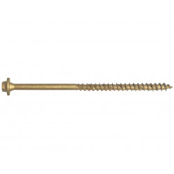 Hexagonal/TORX® Compatible Timber T30 Screws Tan 7x65mm Tub 50