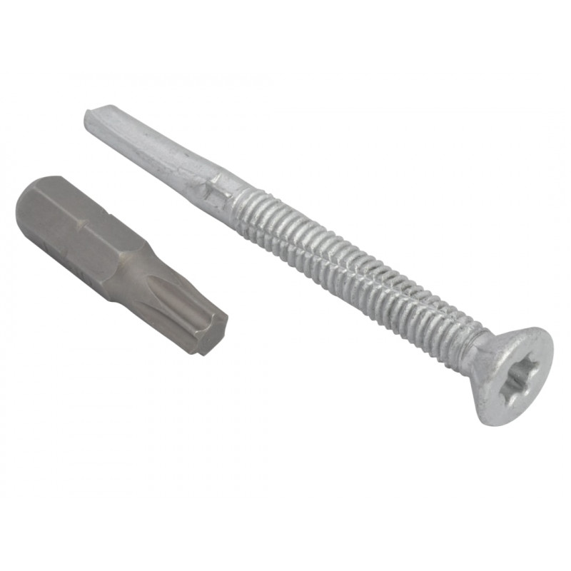 TechFast Roofing Screw Timber - Steel Heavy Section 5.5 x 60mm Pack 100 TechFast Roofing Screw Timber - Steel Heavy Section 5.5 x 60mm Pack 100
