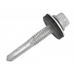 TechFast Hex Head Roofing Screw Self-Drill Heavy Section 5.5 x 35mm Pack 100