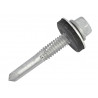 TechFast Hex Head Roofing Screw Self-Drill Heavy Section 5.5 x 35mm Pack 100