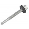 TechFast Hex Head Roofing Screw Self-Drill Heavy Section 5.5 x 51mm Pack 100