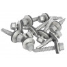 TechFast Hex Head Roofing Screw Self-Drill Light Section 5.5 x 32mm Pack 100