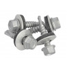 TechFast Hex Head Roofing Screw Self-Drill Light Section 5.5 x 25mm Pack 100