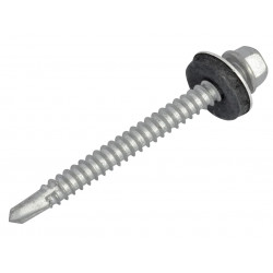 TechFast Hex Head Roofing Screw Self-Drill Light Section 5.5 x 57mm Pack 50