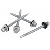 TechFast Hex Head Roofing Screw Self-Drill Light Section 5.5 x 70mm Pack 50