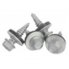 TechFast Hex Head Stitching Screw Self-Drill 6.3 x 22mm Pack 100