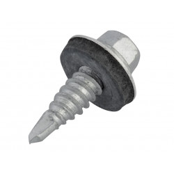 TechFast Hex Head Stitching Screw Self-Drill 6.3 x 22mm Pack 100