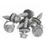 TechFast Hex Head Screw Sheet to Timber 6.3 x 25mm Pack 100