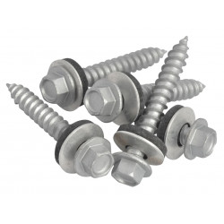 TechFast Hex Head Screw Sheet to Timber 6.3 x 45mm Pack 100
