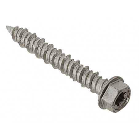 TechFast Masonry Screw TORX® Compatible Hex 6.3 x 45mm (Box 100)