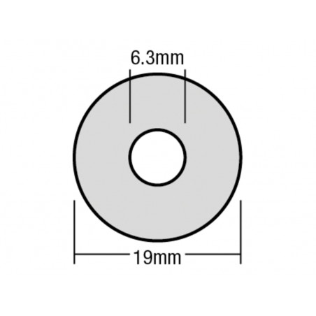 TechFast Bonded EPDM Washer 6.3 x 16mm Box 100