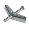 Plasterboard Spring Toggle M3 x 50mm Bag 10