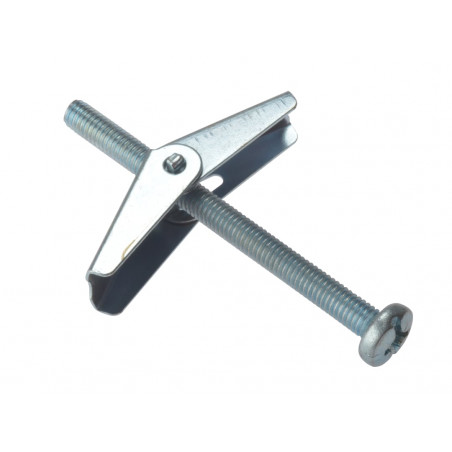 Plasterboard Spring Toggle M5 x 75mm Bag 10