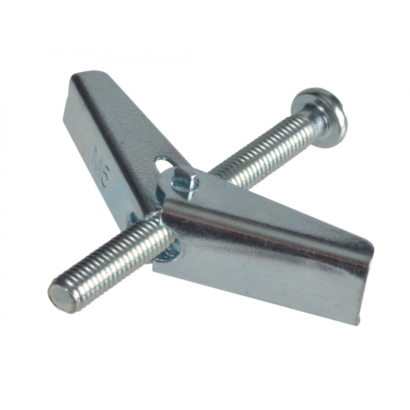 Plasterboard Spring Toggle M5 x 50mm Bag 10 Plasterboard Spring Toggle M5 x 50mm Bag 10