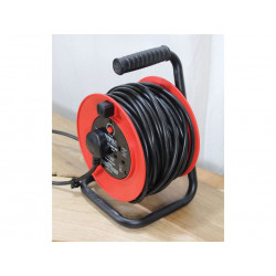 Open Drum Cable Reel 240V 13A 2-Socket 25m
