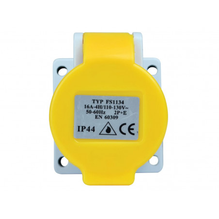 IP44 Panel Socket 16A 110V