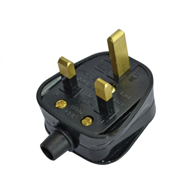 Black Plug 13A Black Plug 13A