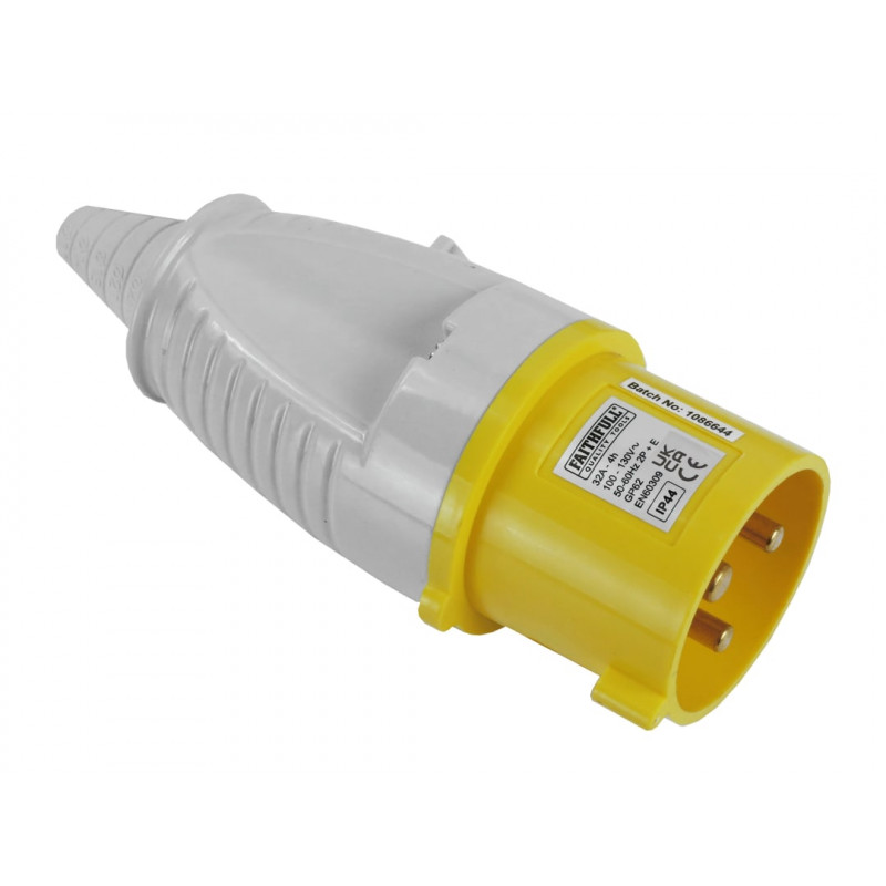 Yellow Plug 32A 110V Yellow Plug 32A 110V