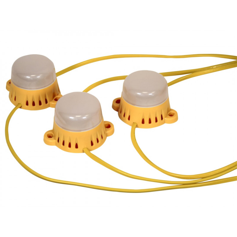 Festoon Lights 10 LED Bulbs 110V 22m Festoon Lights 10 LED Bulbs 110V 22m