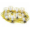 Festoon Lights Low Energy 10 LED Bulbs 110V 22m