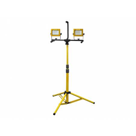 LED Twin Tripod Site Light 70W 110V