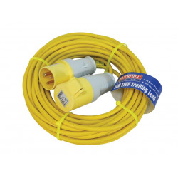 Trailing Lead 110V 16A 1.5mm Cable 14m